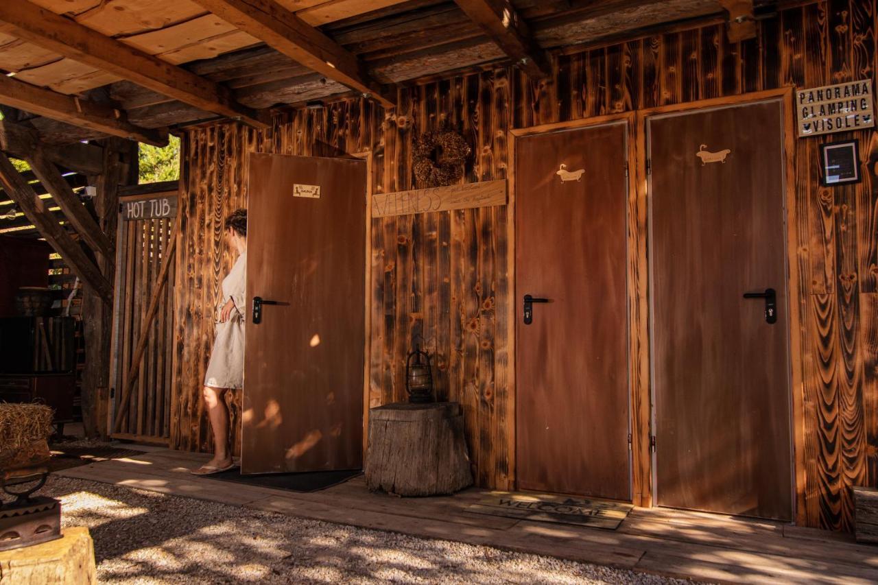 Panorama Glamping Visole Hotel สโลเวนสกา บิสตริชา ภายนอก รูปภาพ
